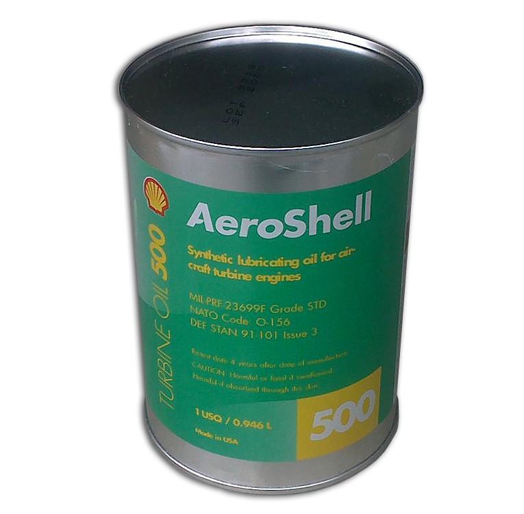 Синтетическое масло AeroShell 500 
