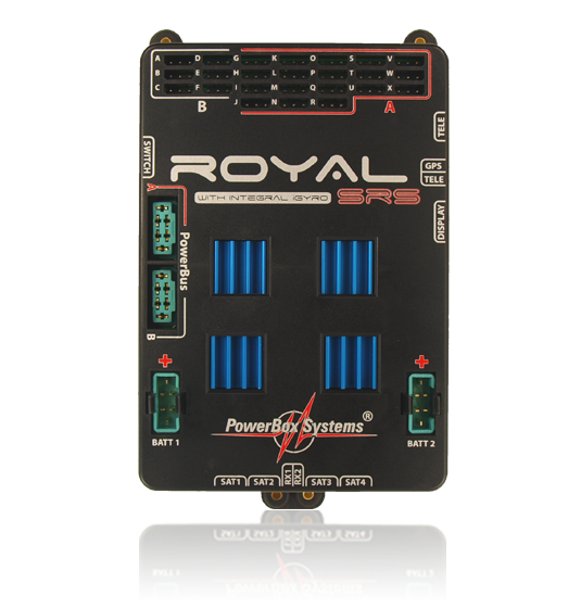 PowerBox Royal SRS,  SensorSwitch, LC-Display и GPS